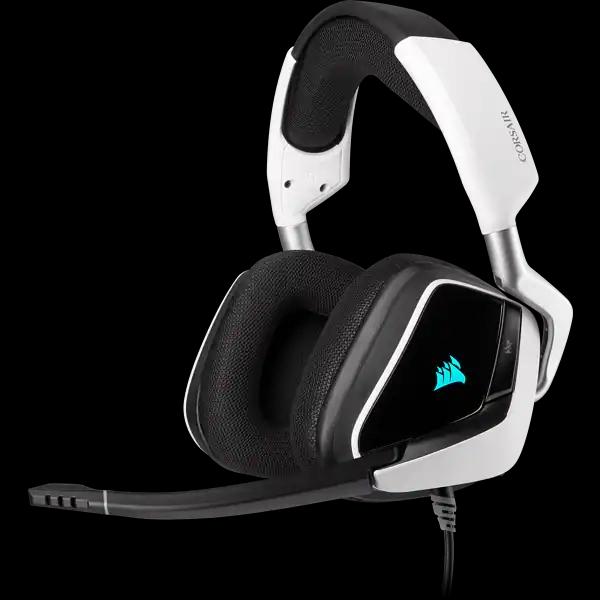 Наушники CORSAIR VOID RGB ELITE USB 7.1 (CA-9011204-EU) White