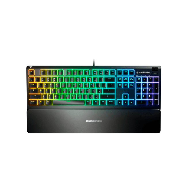 Клавиатура проводная SteelSeries Apex 3
