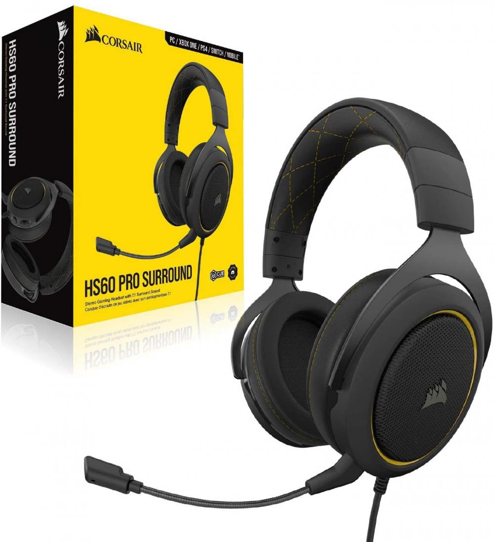Наушники HS60 PRO SURROUND (CA-9011214-EU) Желтый
